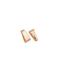 (GQ6524B) ROSE GOLD PLATED (GQ6524X) Brass component bail triangular ring 8mm (20 PCS) Brass component bail triangular ring 8mm