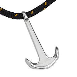 (GQA7220B) 20 x 38mm Anchor for bracelet Hole: 4mm (2 pcs) (GQA7220B) 20 x 38mm Anchor for bracelet Hole: 4mm (2 pcs)