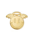 (GQA7454A) Smiley face angel 15x19mm (4 PCS) (GQA7454A) Smiley face angel 15x19mm (4 PCS)