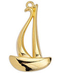 (GQB6787A) 21 boat motif pendant 21x37mm (1 PC) (GQB6787A) 21 boat motif pendant 21x37mm (1 PC)