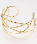 (GQB8099-C08) Brass Cuff Bangle, 48x54mm (1 PC) (GQB8099-C08) Brass Cuff Bangle, 48x54mm (1 PC)