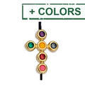 (GQC6862X) Good Quality Cross bead candy Φ1.5mm (2 PCS) (GQC6862X) Good Quality Cross bead candy Φ1.5mm (2 PCS)