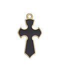 (GQC7064A) Metal Cross gothic 23mm pendant (2 PCS) (GQC7064A) Metal Cross gothic 23mm pendant (2 PCS)