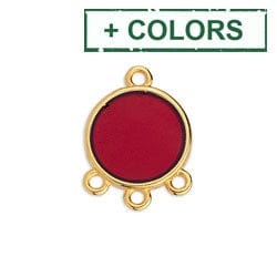 (GQC8454-X) Alloy Ring 14x19mm pendant with 3 rings (2 PCS) (GQC8454-X) Alloy Ring 14x19mm pendant with 3 rings (2 PCS)