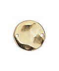 (GQD7090A) Disc hammered 16mm with 2 holes (2 PCS) (GQD7090A) Disc hammered 16mm with 2 holes (2 PCS)