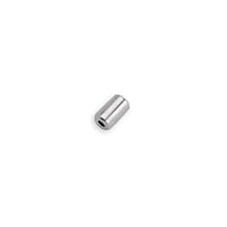 (GQE7532B) SILVER ANTIQUE (GQE7532X) End Cap 3X5m cylind. Η2mm with hole (10 pcs) (GQE7532X) End Cap 3X5m cylind. Η2mm with hole (10 pcs)