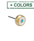 (GQE7640X) Stud Earring with Eye Titanium pin (2 PCS) (GQE7640X) Stud Earring with Eye Titanium pin (2 PCS)