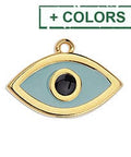(GQE7643X) Eye 26mm pendant (2 PCS) (GQE7643X) Eye 26mm pendant (2 PCS)