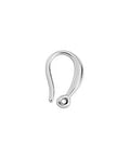 SILVER ANTIQUE (GQE8487-ANS) (GQE8487-X) Brass ear hook 13x8mm (2 PCS) (GQE8487-X) Brass ear hook 13x8mm (2 PCS)