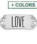 (GQL7239X) Girlie ID LOVE 30x12mm (2 PCS) (GQL7239X) Girlie ID LOVE 30x12mm (2 PCS)