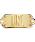(GQL7239A) 24KT GOLD PLATED (GQL7239X) Girlie ID LOVE 30x12mm (2 PCS) (GQL7239X) Girlie ID LOVE 30x12mm (2 PCS)