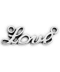 (GQL7240B) SILVER ANTIQUE (GQL7240X) Component "Love" 28x10mm (4 PCS) (GQL7240X) Component "Love" 28x10mm (4 PCS)