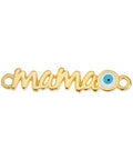 (GQM8266-GE) Motif ''mama'' with eye with 2 rings 29mm (2 PCS) (GQM8266-GE) Motif ''mama'' with eye with 2 rings 29mm (2 PCS)