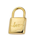 (GQP6799A) 14 x 23.8 Padlock motif -Love- pendant (1 PC) (GQP6799A) 14 x 23.8 Padlock motif -Love- pendant (1 PC)