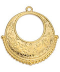 (GQP7082A) Ethnic round motif with grains pendant 30mm (1 PC) (GQP7082A) Ethnic round motif with grains pendant 30mm (1 PC)