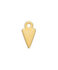 (GQP7535A) Conical motif mini pendant 7x14mm (4 PCS) (GQP7535A) Conical motif mini pendant 7x14mm (4 PCS)