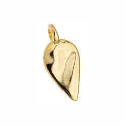 (GQP7655A) Organic motif 10x22mm drop pendant (2 PCS) (GQP7655A) Organic motif 10x22mm drop pendant (2 PCS)