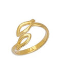 (GQR7149A) Ring double fish wire 17mm (1 PC) (GQR7149A) Ring double fish wire 17mm (1 PC)