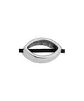 ANT.SILVER (GQS8526-AS) (GQS8526-X) Alloy Bead eye 8x13mm shaped Φ1.5mm (4 PCS) (GQS8526-X) Alloy Bead eye 8x13mm shaped Φ1.5mm (4 PCS)