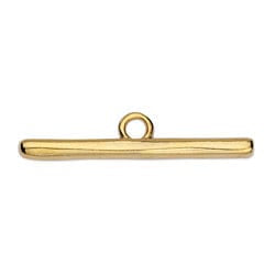 (GQT6864A) Bar part 2 of toggle clasp 30mm long (2 PCS) (GQT6864A) Bar part 2 of toggle clasp 30mm long (2 PCS)