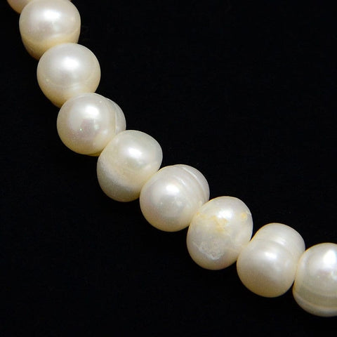 Grade A Natural Pearl Bead Strands, Potato, Ivory ​​Grade A Natural Pearl Bead Strands, Potato, Ivory