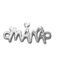 (GS7355B) SILVER (GS6355X) Silver 925 Connector "MANA" 15x9mm (1 PC) (GS6355X) Silver 925 Connector "MANA" 15x9mm (1 PC)