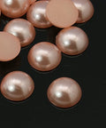 Half Round Domed Imitated Pearl Acrylic Cabochons, Pink 10MM (FB2900) Half Round Domed Imitated Pearl Acrylic Cabochons, Pink Size: about 10mm in diameter, 5mm thick.