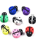 Handmade Polymer Clay Beads, Ladybug, 10~12mm Handmade Polymer Clay Beads, Ladybug, 10~12mm