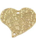 (HE5039) Heart Alloy Links, Tibetan Style, 25MM (10 PCS) Heart Alloy Links, Tibetan Style, Nickel Free & Lead Free, Golden Size: about 22mm long, 25mm wide, 2mm thick, hole: 1mm
