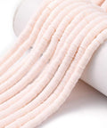 (HE6578P) Handmade Polymer Clay , Disc-Flat Round, Heishi Beads, PapayaWhip 6mm Handmade Polymer Clay Beads, Disc/Flat Round, Heishi Beads, PapayaWhip Size: about 6mm in diameter, 1mm thick, hole: 2mm; about 380~400pcs/strand