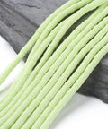 (HE6764-24) Eco-Friendly Handmade Polymer Clay Heishi Beads, Light Green 4x1mm (HE6764-24) Eco-Friendly Handmade Polymer Clay Heishi Beads, Light Green 4x1mm