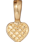 Heart Bail, Gold, 19 x 10mm Heart Bail, Gold, 19 x 10mm
