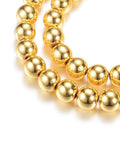 GOLDEN Hematite Bead Strands, Round, 8mm Electroplate Non-magnetic Synthetic Hematite Bead Strands,