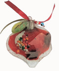 (HPM-01) HANDMADE POMEGRANATE GLASS (HPM-01) HANDMADE POMEGRANATE GLASS