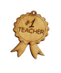 (HW-15A) WOOD NO.1 BEST TEACHER 60MM X 40MM (HW-15A) WOOD NO.1 BEST TEACHER 60MM X 40MM