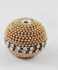 (IB5277) Handmade Indonesia Beads, with Aluminum Cores, Round, BurlyWood 28MM Handmade Indonesia Beads, with Aluminum Cores, Round, BurlyWood Size: about 28~30mm in diameter, 25~28mm thick, hole: 3mm.