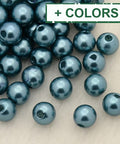 Imitation Pearl Acrylic Beads, Dyed, Round, 4mm Imitation Pearl Acrylic Beads, Dyed, Round, 4mm
