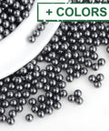 Imitation Pearl Acrylic Beads, Round, SlateGray 6mm NO HOLE Imitation Pearl Acrylic Beads, Round, SlateGray 6mm NO HOLE