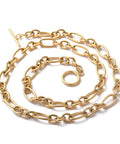 Ion Plating 304 Stainless Steel Figaro Chain Necklaces Golden, 52.3cm Ion Plating 304 Stainless Steel Figaro Chain Necklaces Golden, 52.3cm
