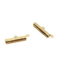 (KFT-20A) 20 MM TUBE GOLD PLATED (2 PCS) (KFT-20A) 20 MM TUBE GOLD PLATED (2 PCS)