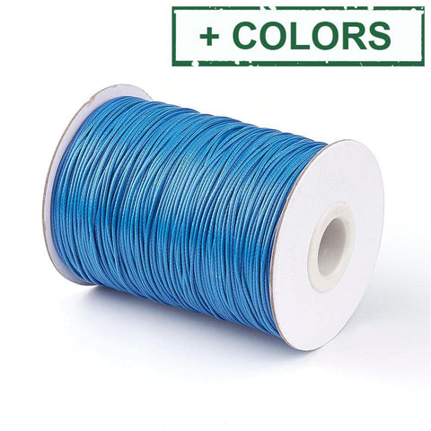 Korean Waxed Polyester Cord, 1mm Korean Waxed Polyester Cord, 1mm