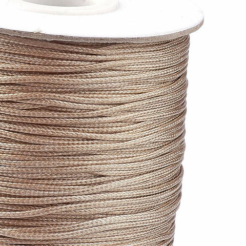 CAMEL Korean Waxed Polyester Cord, 1mm Korean Waxed Polyester Cord, 1mm