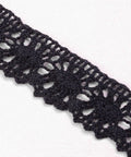 Lace thread black 26mm 5m roll (LR4318) Lace therad black 26mm