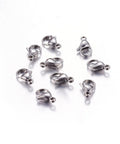 (LB4399) 304 Stainless Steel Lobster Claw Clasps, 9x15mm (12 PCS) (LB4399) 304 Stainless Steel Lobster Claw Clasps, 9x15mm (12 PCS)