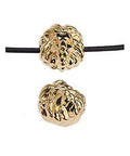 (GQ6592A) Bead lion 10MM  Φ1.5mm (2 PCS) (GQ6592A) Bead lion 10MM  Φ1.5mm (2 PCS)