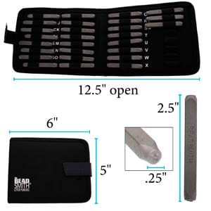 (LPS014) HANDWRITTEN LC PUNCH SET 27PCS WITH CASE (2MM) (LPS014) HANDWRITTEN LC PUNCH SET 27PCS WITH CASE (2MM)