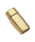 Magnetic Clasp 22x11mm for 8x4mm Hole 24kt Gold Plated Magnetic clasp 22X11M for 8x4mm Hole 24KT GOLD PLATED