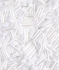 (MB2-0528) MIYUKI BUGLES #2 - 6 X 1,7 MM WHITE CEYLON (20 GMS) BUGLES #2 - 6 X 1,7 MM WHITE CEYLON