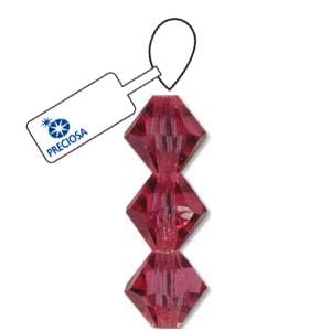ROSE (MC30203RO-ST) (MC30203-X) PRECIOSA M.C. 3MM BICONE (+/-42 PCS) (MC30203-X) PRECIOSA M.C. 3MM BICONE (+/-42 PCS)