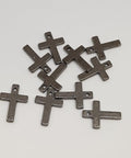 Metal Cross Pendant Gunmetal (GS1614C) (10 pcs) Metal Cross Pendant Gunmetal (GS1614C) (10 pcs)